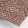 316 304 5wl 6WL Stainless Steel Sheet Embossed Stainless Steel Sheet Embossed Metal Sheet for Kitchen Table/Sink
