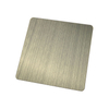 ASTM 300 Series Antique Brass Bronze Stainless Steel Plate Cold Rolled with Anti-Fingerprint Protection for Interior Decor