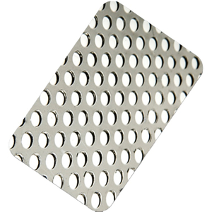 Customized 201 304 316 Micro Hole 6mm Stainless Steel Perforated Sheet 3mm Plate Cold Rolled Decoration Cutting Included