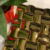 Style Selections Metal Stainless Steel Aluminum Mosaic Tile for Wall Decoration