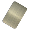 201 304 430 Black Brushed Stainless Steel Sheet Hairline SS Plate Cold Rolled for Decoration Cut Weld & Bend Processing