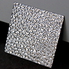 Stamped Inox 316/304 Stainless Steel Plate Embossed BA Surface Finish for Ceiling and Wall Panel Decoration