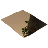 201 304 316 Series Mirror Gold Color Coated Golden Coating Decorative Stainless Steel Sheet And Plate 201 Stainless Steel Sheet