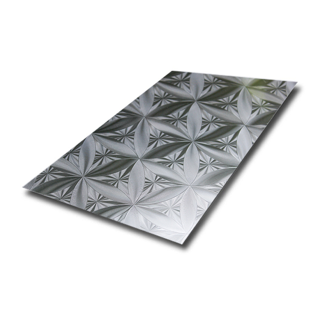 201 304 430 4x8 Linen Embossed Stainless Steel Sheet with New Pattern 2B Surface Finish Cut Weld Punch Bend Processing Services