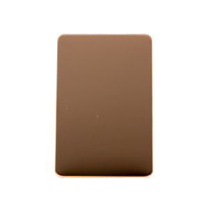 PVD Coating Stainless Steel Sheet 201 304 316 430 0.6~0.7mm Thickness BA Surface Finish Custom Cutting Available Various Colors