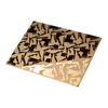 Grand 201 304 Decorative Pvd Color Stainless Steel Sheet Etching Finish for Construction Projects