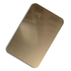 PVD Color Coating Bead Blasted Stainless Steel Sheets Design Metal Sheets for Skirting Board Decoration
