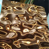 201 304 316 Hammered Stainless Steel Sheet Lift Mirror Hairline Color Water Ripple Finish Decoration 2B Surface Cutting Included