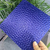 Chinese Manufacture Decorative Embossed Hammered Stainless Steel Sheet SS 201 304 316 430 Color Stamped Plate Cutting Welding