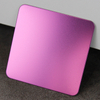 Grade 304 316 201 PVD Decorative Color Purple Inox Metal Sandblasted Finish Stainless Steel Sheet SS Plate for Decoration
