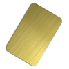 201 304 430 Black Brushed Stainless Steel Sheet Hairline SS Plate Cold Rolled for Decoration Cut Weld & Bend Processing