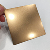 0.6mm 0.8mm 1.0mm 201 304 316 430 Stainless Steel Sheet/plate Golden Rose Gold Bead Blasted Sandblasted Stainless Steel Sheet