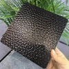 Wall Panel Decorative Hammered Finish Stainless Steel Sheet 304 316 410 430 Series for Wall Cladding Cutting Service Included