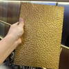 Decorative Ss Sheet Grade 201 304 316 430 Hand Hammered Texture Stainless Steel Sheet and Plate
