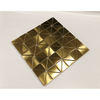 Style Selections Metal Stainless Steel Aluminum Mosaic Tile for Wall Decoration