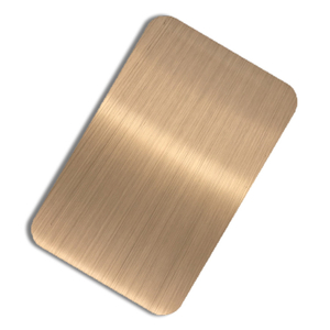 201 304 430 Black Brushed Stainless Steel Sheet Hairline SS Plate Cold Rolled for Decoration Cut Weld & Bend Processing