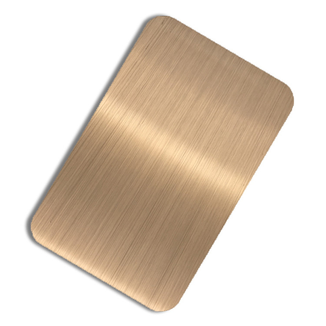 201 304 430 Black Brushed Stainless Steel Sheet Hairline SS Plate Cold Rolled for Decoration Cut Weld & Bend Processing