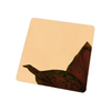Hot Sale Luxury 8K Rose Gold Mirror Polishing Stainless Steel Sheet Custom Cutting Welding Interior Ceiling Wall Decor