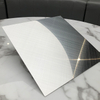 Grand Metal Luxury Hotel Room Decorative Stainless Steel Sheet New Design PVD Color Cross Hairline 2B Surface Punching Bending