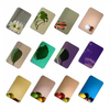 Hot Sale 3mm Thick ISO Certified 8K Super Mirror Purple PVD Color Stainless Steel Plate 8K Super Mirror Purple PVD Color Cutting