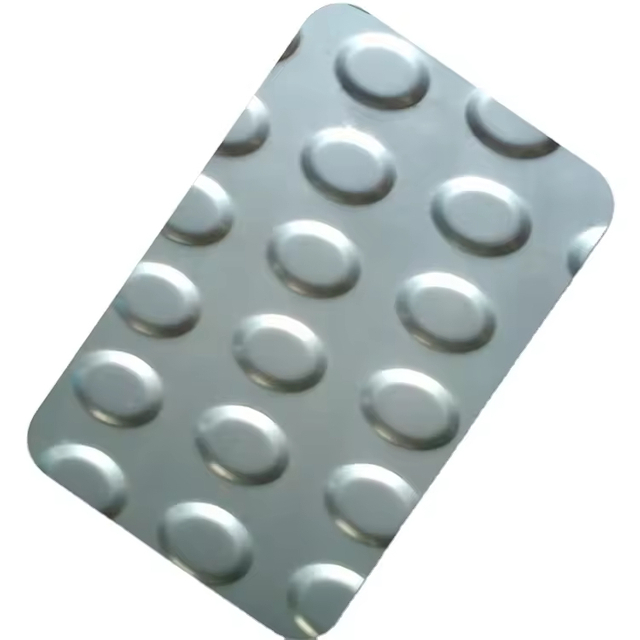 Inox 201 304 316L Anti-Slip Diamond Stainless Steel Checkered Sheet for Floor and Ladder