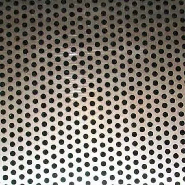 4mm Round Hole Punched Decorative Metal Mesh Stainless Steel Pattern Perforated Metal Sheet