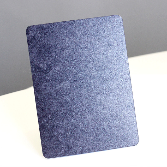 304 316 201 Black Marbling Laminated Stainless Steel Sheet Decorative BA/2B Finish Cut Weld Punch Services