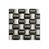 304 0.8mm Thickness 3D Stainless Steel Mosaic Pattern Tile Square Meter for Kitchen Wall Decoration