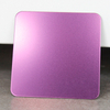Grade 304 316 201 PVD Decorative Color Purple Inox Metal Sandblasted Finish Stainless Steel Sheet SS Plate for Decoration
