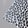 Stamped Inox 316/304 Stainless Steel Plate Embossed BA Surface Finish for Ceiling and Wall Panel Decoration