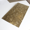 Decorative Stainless Steel Sheet 304 PVD Color Coating 3D Laser Stainless Steel Sheet for Modern Building Wall Decoration