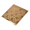 Gold Rose Gold Bronze Color Hairline Mirror Etched Stainless Steel Sheet for Elevator Door Cabin for Hotel Project
