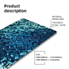 8k Mirror Water Wave Water Ripple Stainless Steel Sheet 3D Emboss Stainless Steel Panel