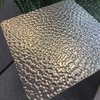 Hammered Texture Stainless Steel Copper Sheet Decorative Metal Sheet Hammered Stainless Steel Sheet for Wall and Home Decoration