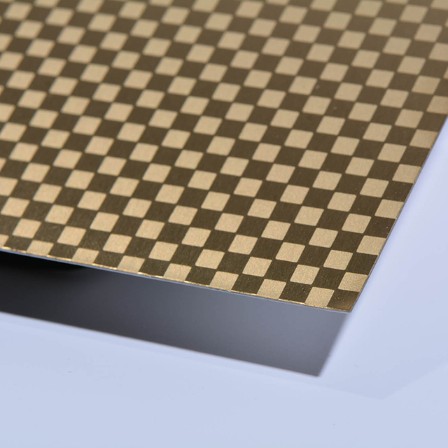 New Style PVD Color Coating Stainless Steel Sheet Grade 316L Exported to Jebel Ali Dubai UAE Cutting Welding Processing Services