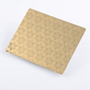 PVD Titanium Coated Color Mirror Etching 316L Grade Stainless Steel Designer Sheet 2B Surface Finish Cut Weld Punch Offered