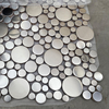 House Kitchen Decoration Fashion Pattern Mosaic Tile Metal Stainless Steel Sheet