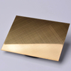 PVD Color Coated 304 Stainless Steel Plate Cold Rolled Hot Rolled with Cutting Service-Decorative Colored Sheet Plate Design