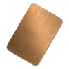 Factory Direct Supply 4x8 Size 304 & 201 PVD Gold Black Red Color Coating Stainless Steel Sheet Cold Rolled for Decoration