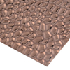 Hot Sale Stamped PVD Coating Stainless Steel Sheet with Customized Design for Hotel Decoration
