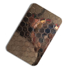 Grade 201 304 Champagne Stamped Finish Stainless Steel Sheet Weight Per Square Foot