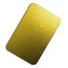 PVD Color Coating Bead Blasted Stainless Steel Sheets Design Metal Sheets for Skirting Board Decoration