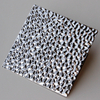 Stamped Inox 316/304 Stainless Steel Plate Embossed BA Surface Finish for Ceiling and Wall Panel Decoration