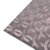 Modern Building Wall Decoration 3D Laser Finish Stainless Steel Sheet 0.3-1.5mm Thick Cold Rolled ANSI Cutting Welding Included