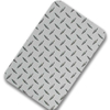 JIS Inox 304 0.6mm 0.8mm 1219X2438mm Custom Stamped Stainless Steel Checkered Plate Size for Subway Station Floor
