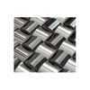 304 0.8mm Thickness 3D Stainless Steel Mosaic Pattern Tile Square Meter for Kitchen Wall Decoration