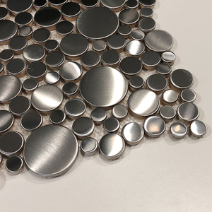 Double Color Stainless Steel Sheet Mosaic Stainless Steel Sheet for Wall Decoration