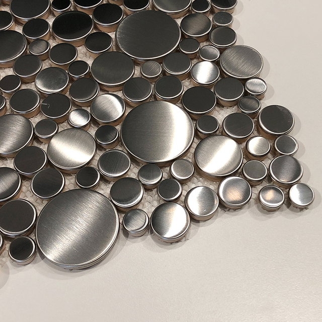 Double Color Stainless Steel Sheet Mosaic Stainless Steel Sheet for Wall Decoration