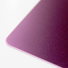 Grade 304 316 201 PVD Decorative Color Purple Inox Metal Sandblasted Finish Stainless Steel Sheet SS Plate for Decoration