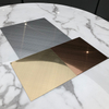 Grand Metal Luxury Hotel Room Decorative Stainless Steel Sheet New Design PVD Color Cross Hairline 2B Surface Punching Bending